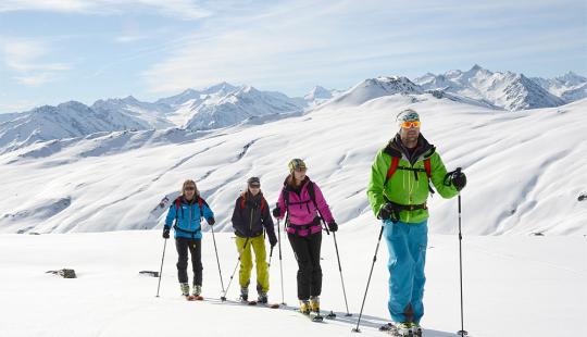 koenigsleiten winter skitouren