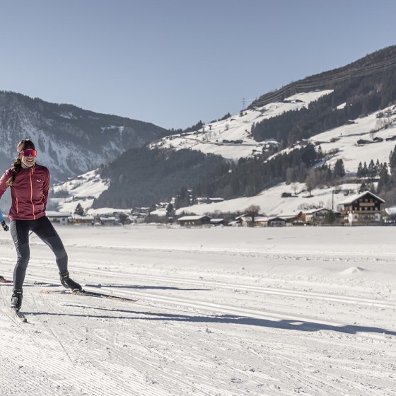 koenigsleiten winter langlaefer loipe