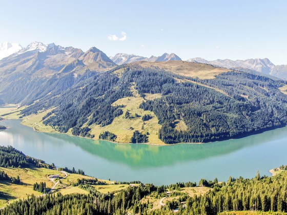 zillertal koenigsleiten sommer bergsee